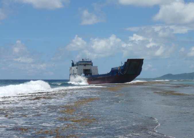 124- Le cargo sur le recif 
